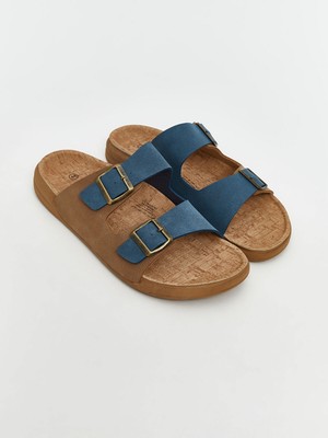 Lc Waikiki Yeni Sezon Çift Bantlı Erkek Terlik