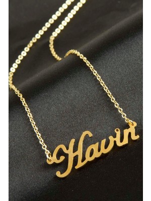 Ayena Moda Havin Isimli Kolye (Kişiye Özel)