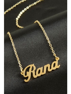Ayena Moda Rana Isimli Kolye (Kişiye Özel)