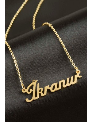 Ayena Moda Ikranur Isimli Kolye (Kişiye Özel)