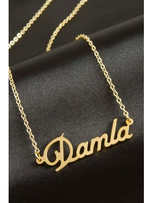 Ayena Moda Damla Isimli Kolye (Kişiye Özel)