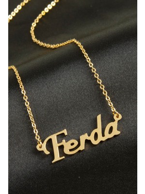 Ayena Moda Ferda Isimli Kolye (Kişiye Özel)