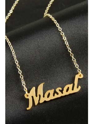 Ayena Moda Masal Isimli Kolye (Kişiye Özel)