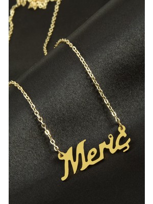 Ayena Moda Meriç Isimli Kolye (Kişiye Özel)