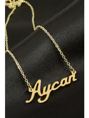 Ayena Moda Aycan Isimli Kolye (Kişiye Özel)