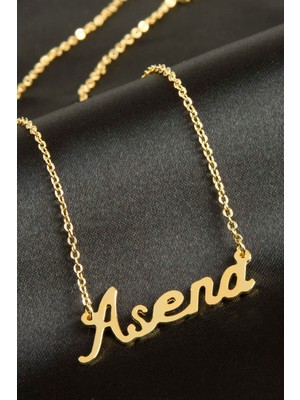 Ayena Moda Asena Isimli Kolye (Kişiye Özel)