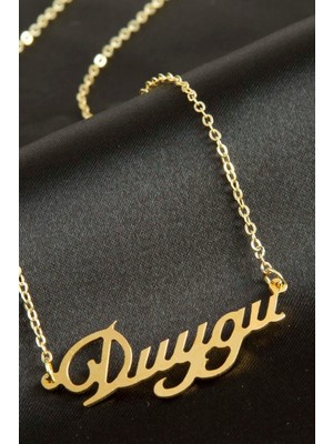 Ayena Moda Duygu Isimli Kolye (Kişiye Özel)