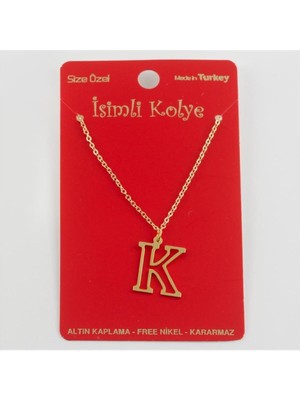 Ayena Moda Prinç Harfli Kolye
