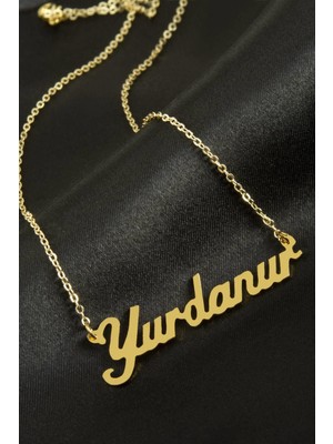 Ayena Moda Yurdanur Isimli Kolye (Kişiye Özel)