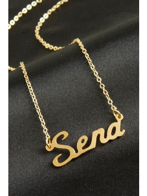 Ayena Moda Sena Isimli Kolye (Kişiye Özel)