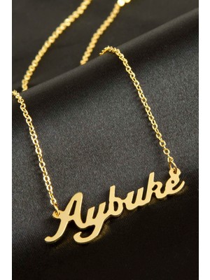 Ayena Moda Aybüke Isimli Kolye (Kişiye Özel)