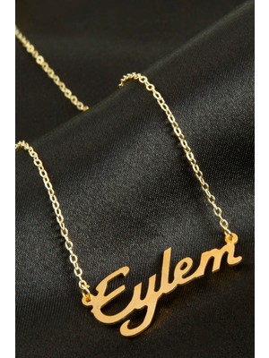 Ayena Moda Eylem Isimli Kolye (Kişiye Özel)