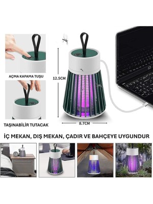 Ttt Mini Taşınabilir Sinek Öldürücü Uv Lamba