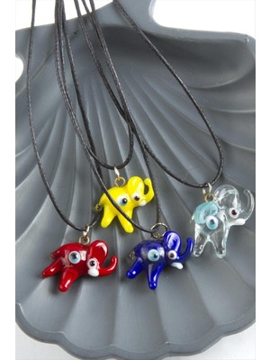 Ayena Moda Fil Cam Kolye