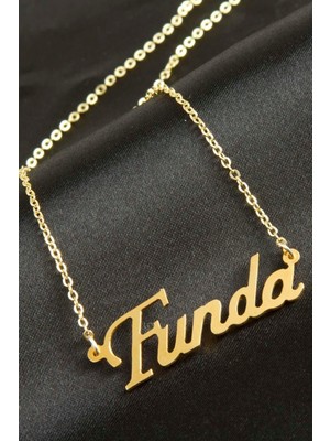 Ayena Moda Funda Isimli Kolye (Kişiye Özel)