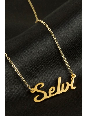 Ayena Moda Selvi Isimli Kolye (Kişiye Özel)