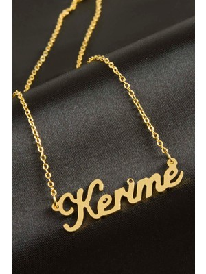 Ayena Moda Kerime Isimli Kolye (Kişiye Özel)