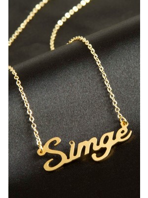 Ayena Moda Simge Isimli Kolye (Kişiye Özel)