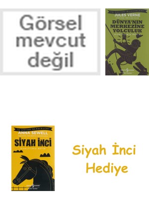 İş Bankası Kültür Yayınları Bay Komik ve Sihirli Lamba + Dünyanın Merkezine Yolculuk + Siyah Inci Hediye
