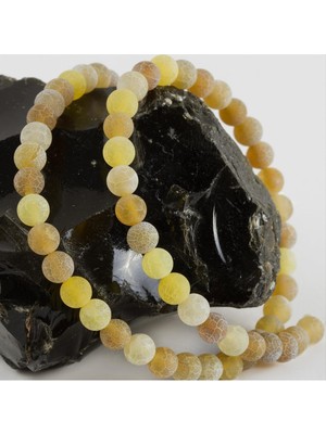 Ayena Moda 6 mm Mat Akik Taşı