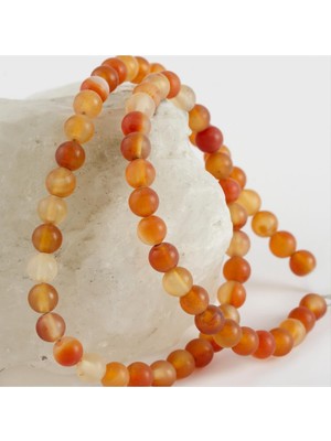 Ayena Moda 6 mm Mat Akik Taşı