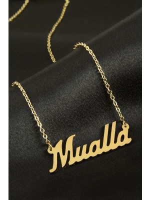 Ayena Moda Mualla Isimli Kolye (Kişiye Özel)