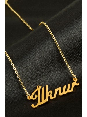 Ayena Moda Ilknur Isimli Kolye (Kişiye Özel)