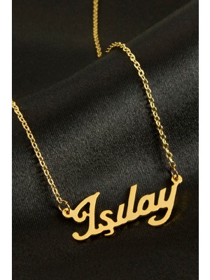 Ayena Moda Işılay Isimli Kolye (Kişiye Özel)