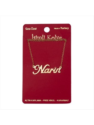 Ayena Moda Narin Isimli Kolye (Kişiye Özel)