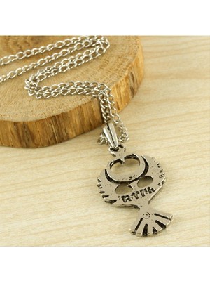 Ayena Moda Ay Yıldız Kartal Erkek Kolye