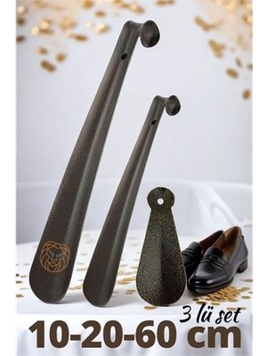 Ayena Moda Turk 3 Boy Metal Çekecek Seti Rezina Design