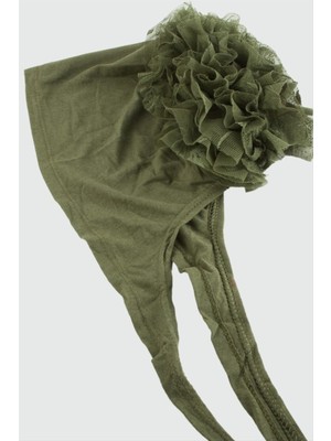 Ayena Moda Dikişli Fırfırlı Bone