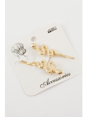 Ayena Moda Yılan Tel Toka 2 Adet