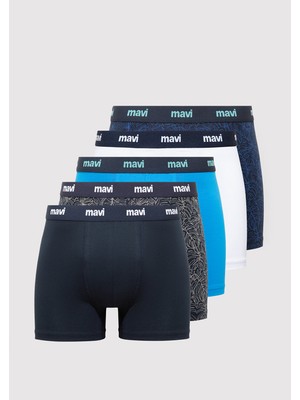 Mavi 5li Renkli Boxer 0912283-70490
