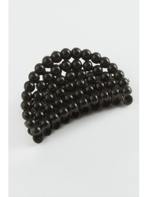 Ayena Moda Oval Noktalı Mandal Toka 8 cm