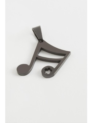 Ayena Moda Nota Çelik Kolye Ucu 2 cm