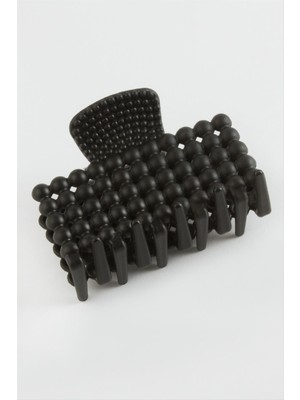 Ayena Moda Kare Noktalı Mandal Toka 8 cm