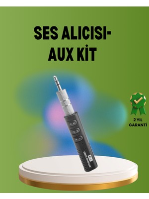 Ayena Moda Hızlı Şarjlı Bluetooth Ses Alıcısı – Ev Araç ve Ofis Için