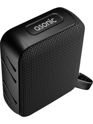 Ayena Moda Asonıc As-03 Siyah 5W Bt/usb/tf/tws 1200MAH Batarya Bluetooth V5.3 Kablosuz Taşınabilir SPEAKER(1923)