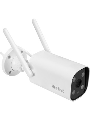 Ayena Moda S-Lınk SL-BLT01 Akıllı Güvenlik Kamerası Wifi 2mpix 3.6mm Lens 10M. Gece Görüşü Micro Sd Kartlı Tuya Yazılım Büyük KASA(1923)