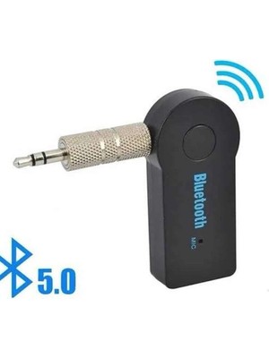 Ayena Moda Bluetooth Araç Kiti Aux Çıkışlı  Telefon Müzik Alıcı Tüm Cihazlara Uyumlu