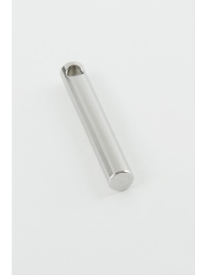 Ayena Moda Silindir Isim Yazılabilir Çelik Kolye Ucu 0,6*3,5 cm