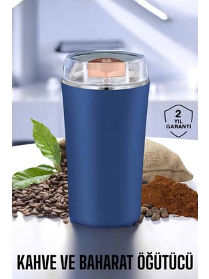 Ayena Moda Kahve ve Baharat Öğütücü Dayanıklı Paslanmaz Çelik Kolay Kullanım