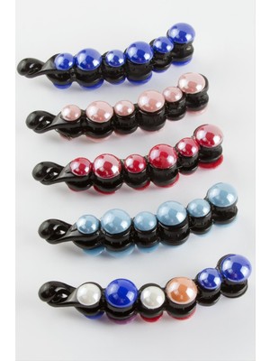 Ayena Moda Renkli Incili Muz Toka