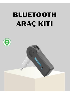 Ayena Moda Bluetooth Araç Kiti Aux Mp3 Çalar Kablosuz Eller Serbest Cihaz