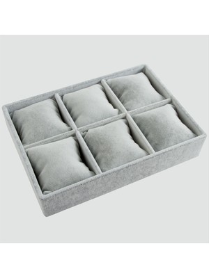 Ayena Moda 6'lı Anfora Kumaş Yastıklı Tabla