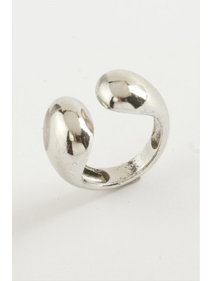 Ayena Moda Yuvarlak Metal Yüzük
