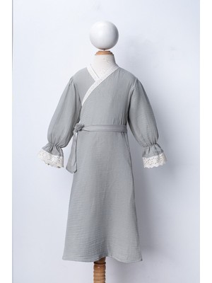 Dekim Moda Müslin Çocuk Namaz Elbisesi | %100 Pamuk, Hafif ve Rahat