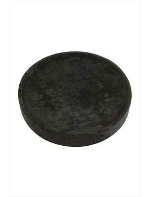 Ayena Moda Yuvarlak Ahşap Anfora Kumaş Piercing Küpelik 20 cm