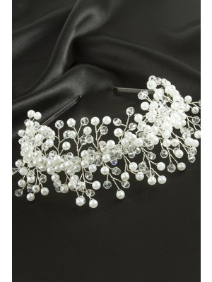 Ayena Moda Kristal Taşlı Taç